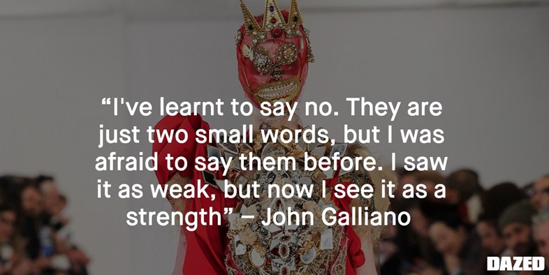 JOHN GALLIANO quote