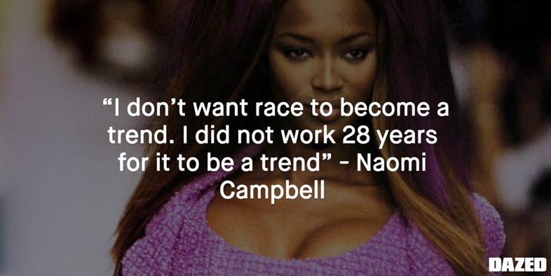 NAOMI CAMPBELL quote