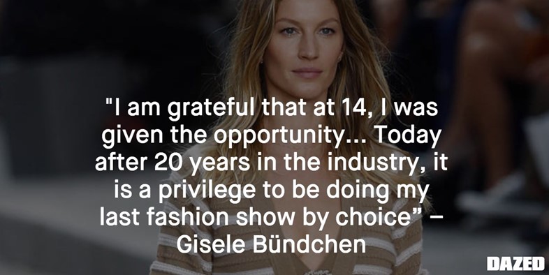 GISELE B&#220;NDCHEN quote