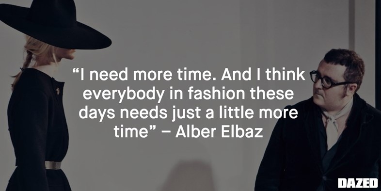 ALBER ELBAZ quote
