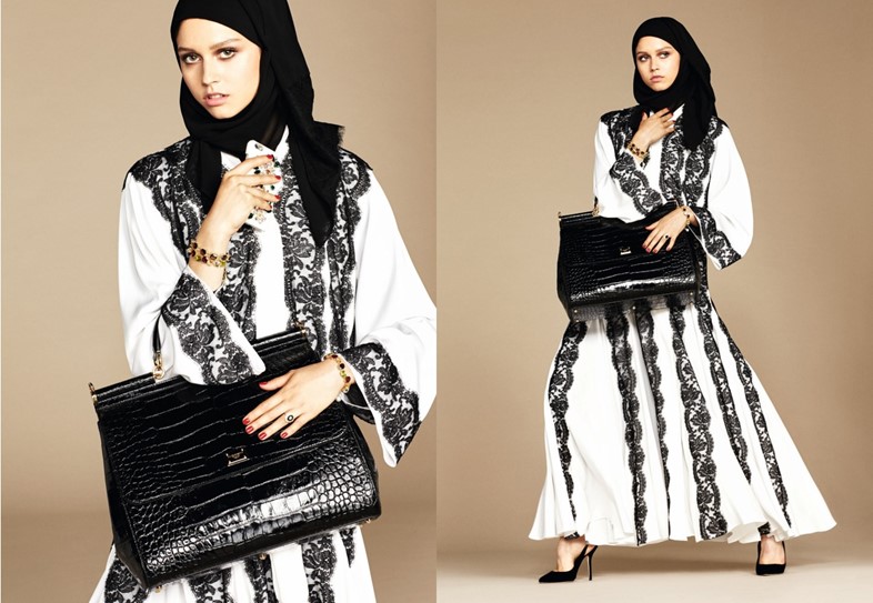 Dolce &amp; Gabbana hijab and abaya collection