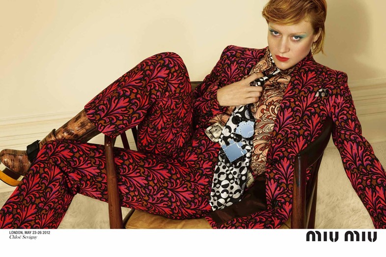 Chlo&#235; Sevigny for Miu Miu AW12