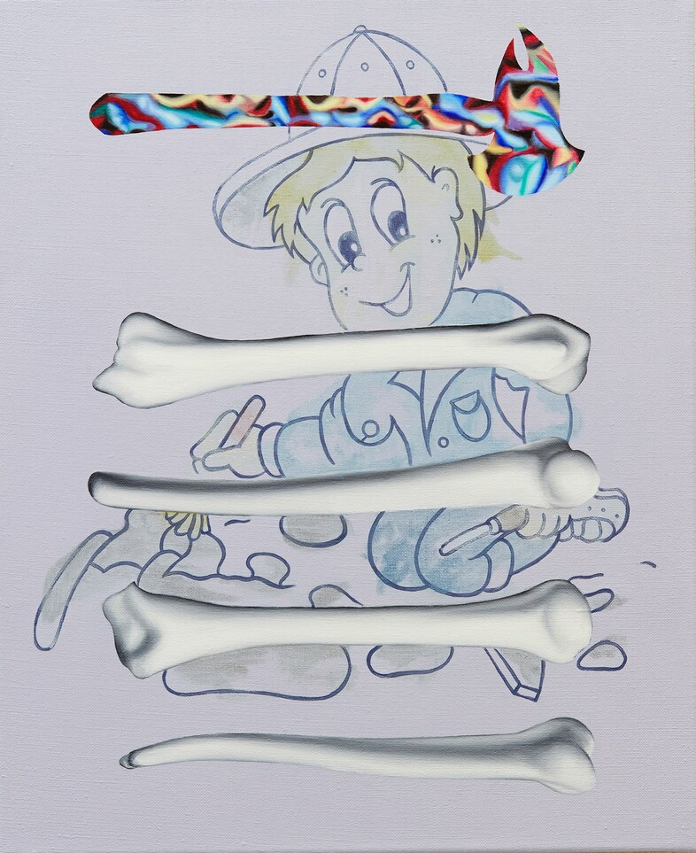 Jane Hayes Greenwood &#39;The Archaeologist&#39; 2015, Acr 5