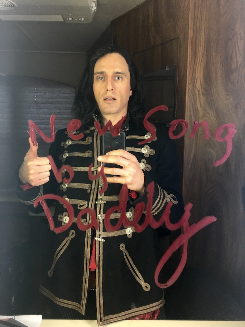 A heavily disguised James Franco