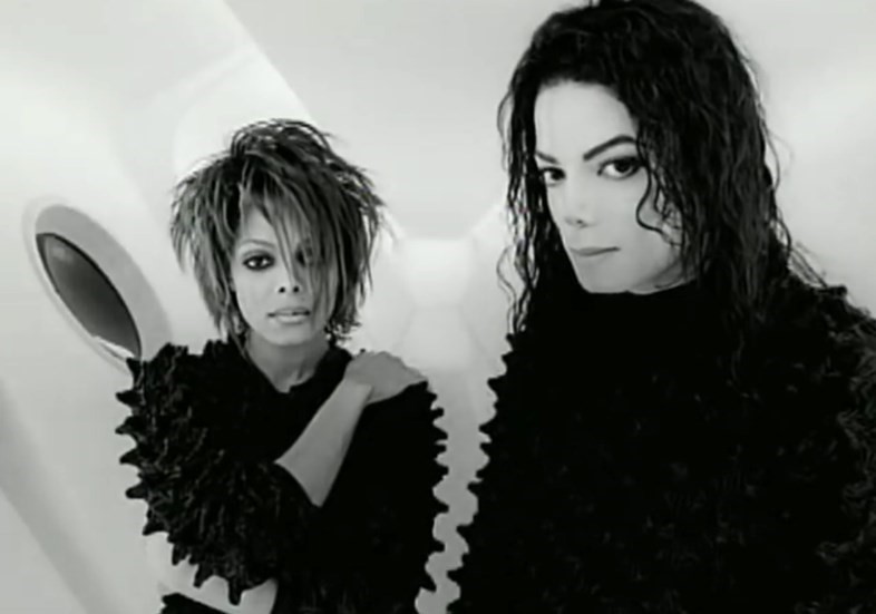 Still from Michael and Janet Jackson’s “Scream”
