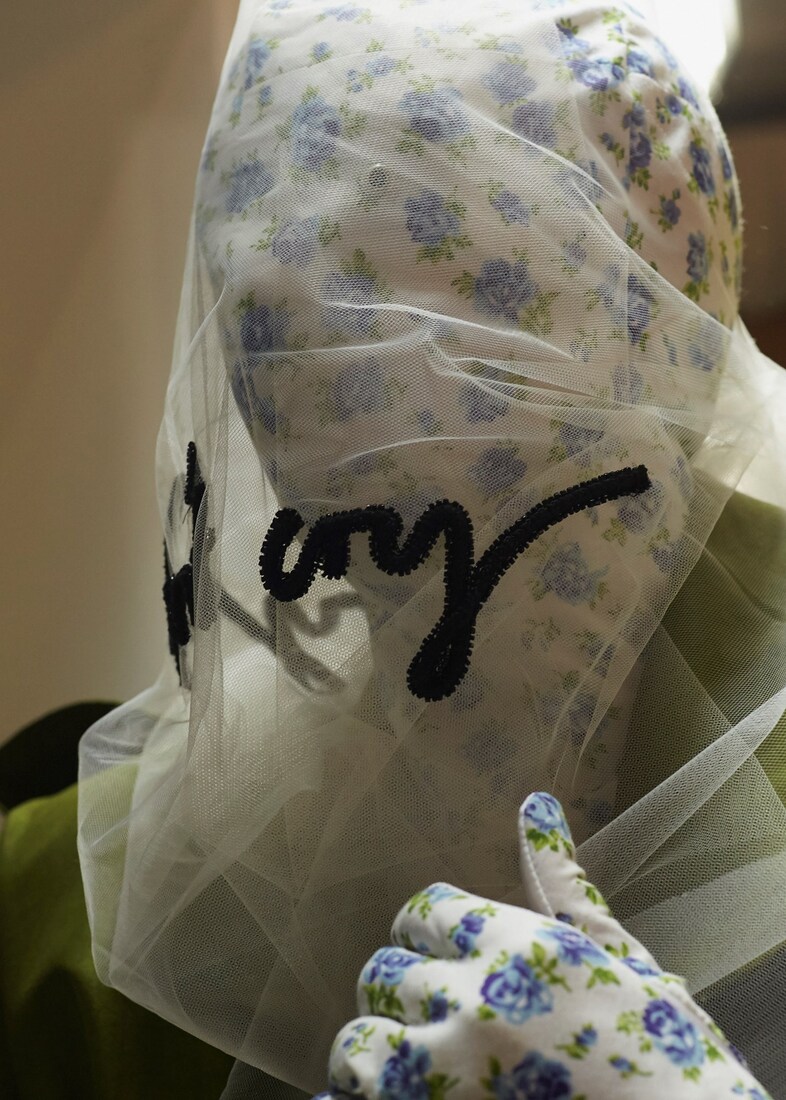 Richard Quinn at Central Saint Martins MA AW16