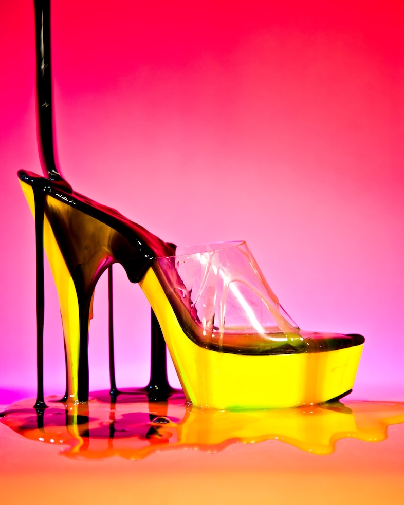 4_SIGNE PIERCE, Stripper Heel Slime, 24x30, photog 6