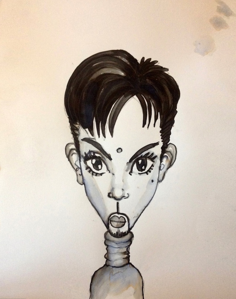 Prince Hair Chart Gary Card Year – 1996, Album – Chaos and D 18