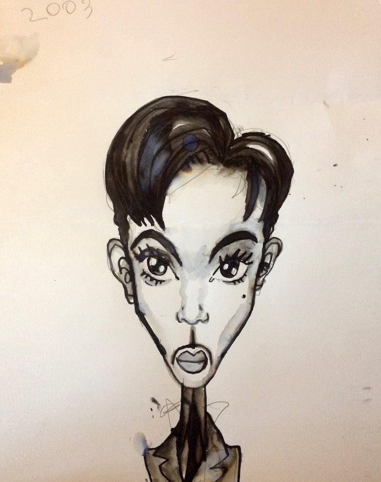 Prince Hair Chart Gary Card Year – 2003, Album – One Nite Al 25