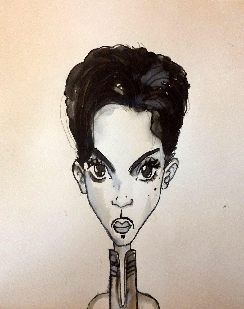Prince Hair Chart Gary Card Year – 2008, Album – Planet Eart 30