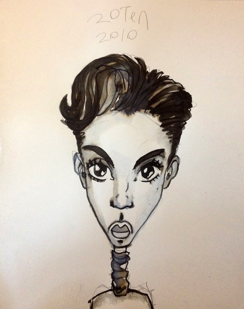 Prince Hair Chart Gary Card Year 2010, Album – Lotus Flower 32