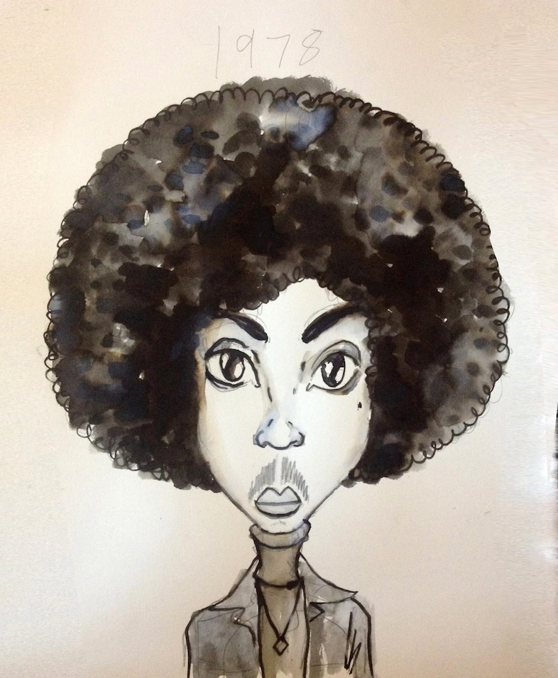 Prince Hair Chart Gary Card Year – 1978, Album – For You 0