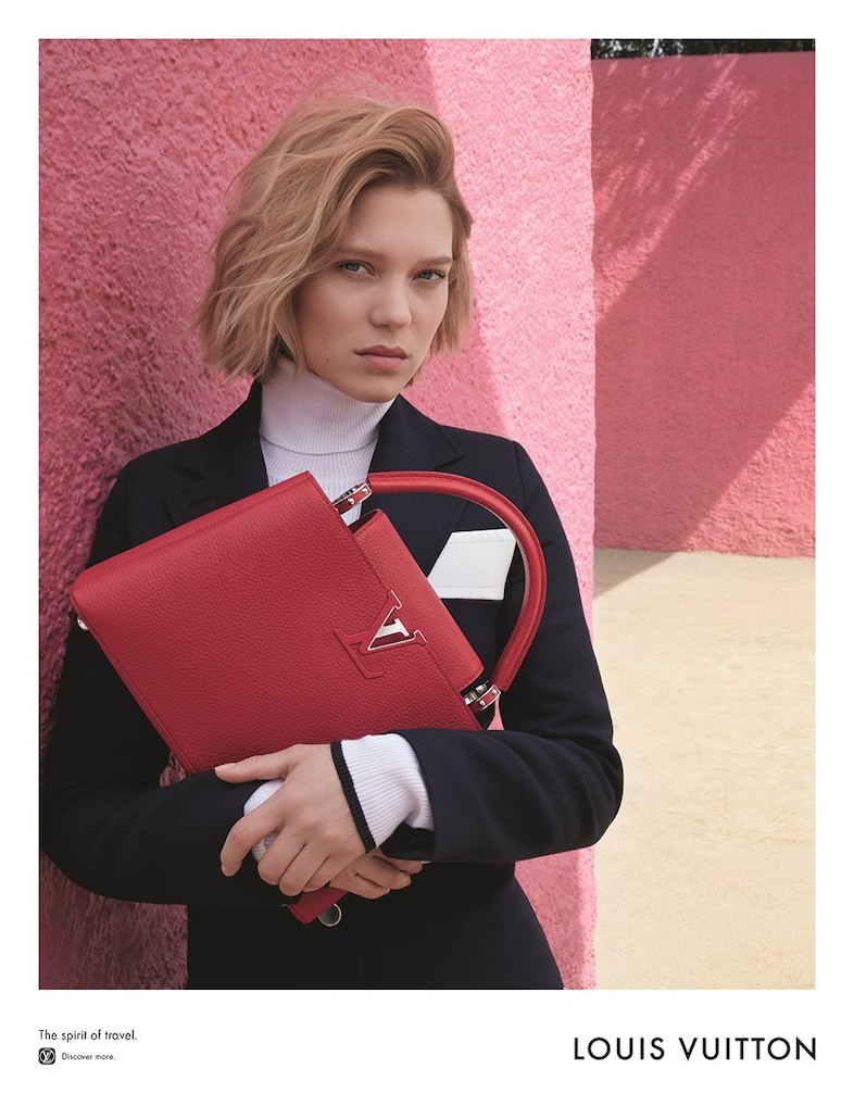 Louis Vuitton SS16 Campaign Patrick Demarchelier Lea Seydoux 1