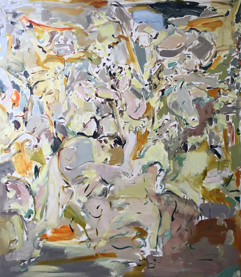 Painting from series “Held On The Tips Of Fingers” 3