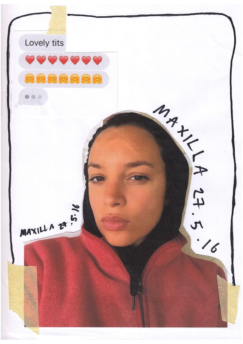 Maxilla, five years of flyers, Lotte Andersen, Dazed