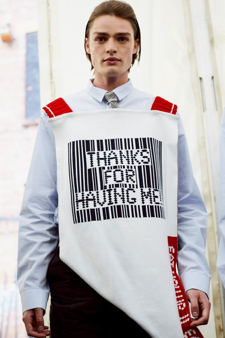 Backstage at Wei Yao Lin / Cheng Qian, LCF BA 2016