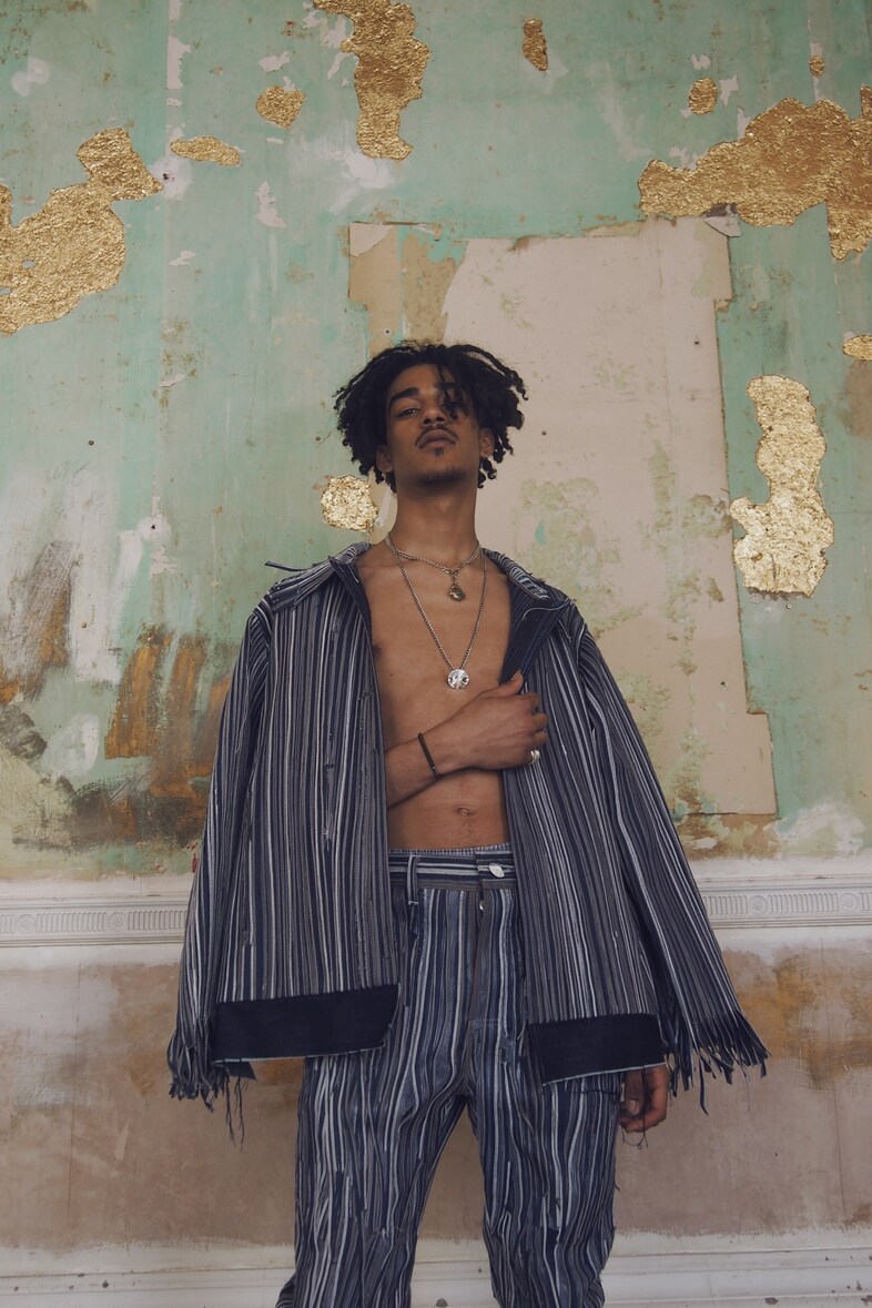 Backstage at Sang Lak Shon, MA Menswear 2016