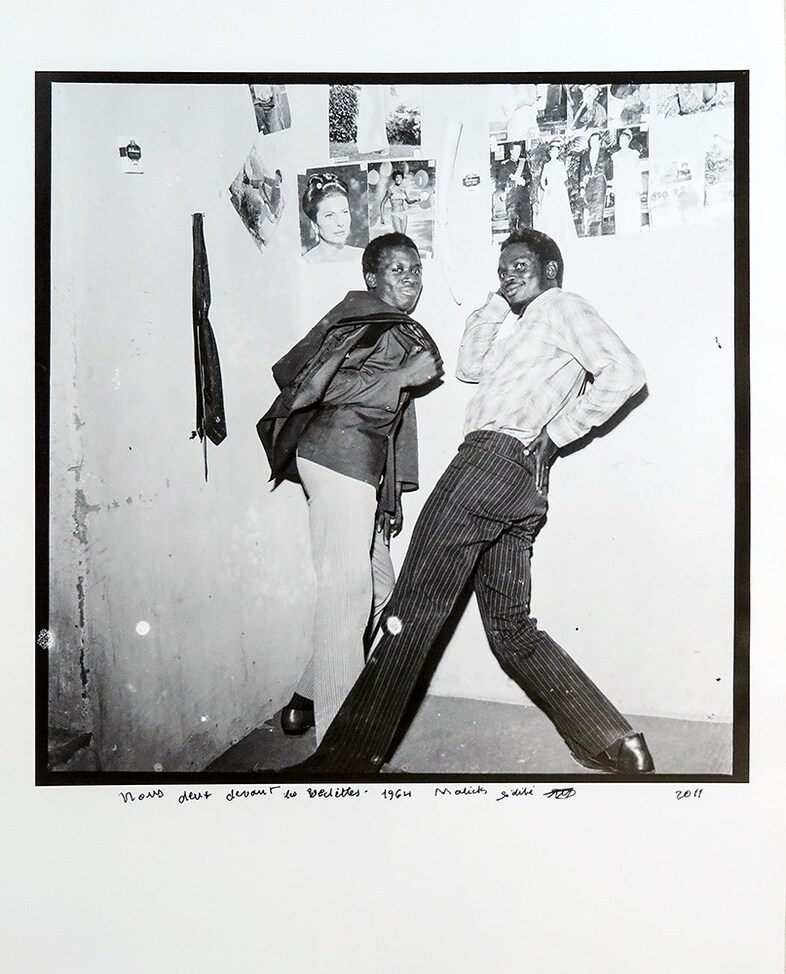 Galerie Magnin A Malick Sidibé MS nous deux devan 4