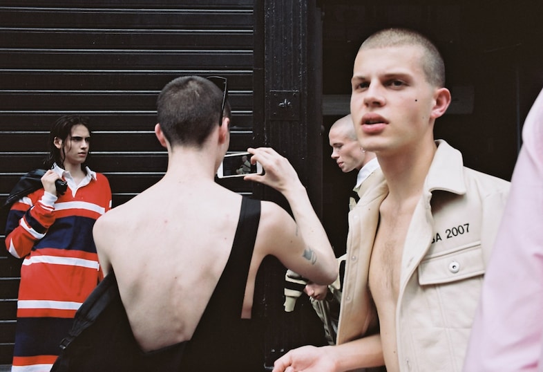 On the streets of Paris Menswear