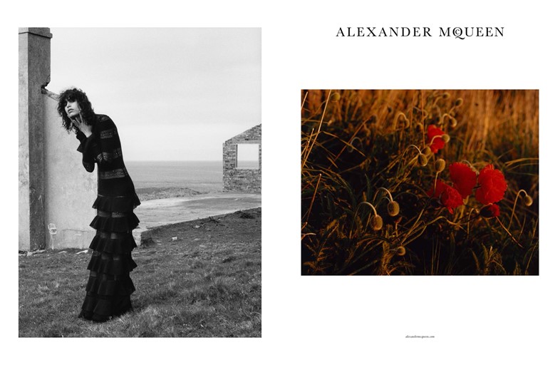 Alexander McQueen AW16 Jamie Hawkesworth Mica Arganaraz