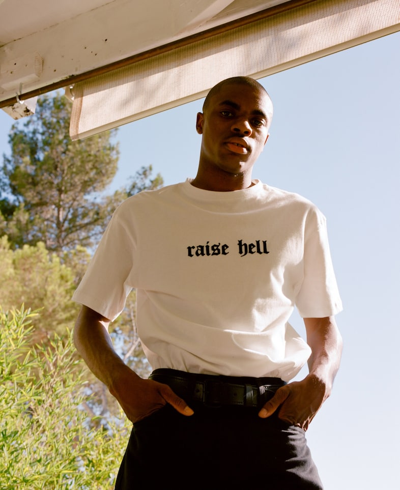 Vince Staples, photographed by Tyler Mitchell for Dazed 10
