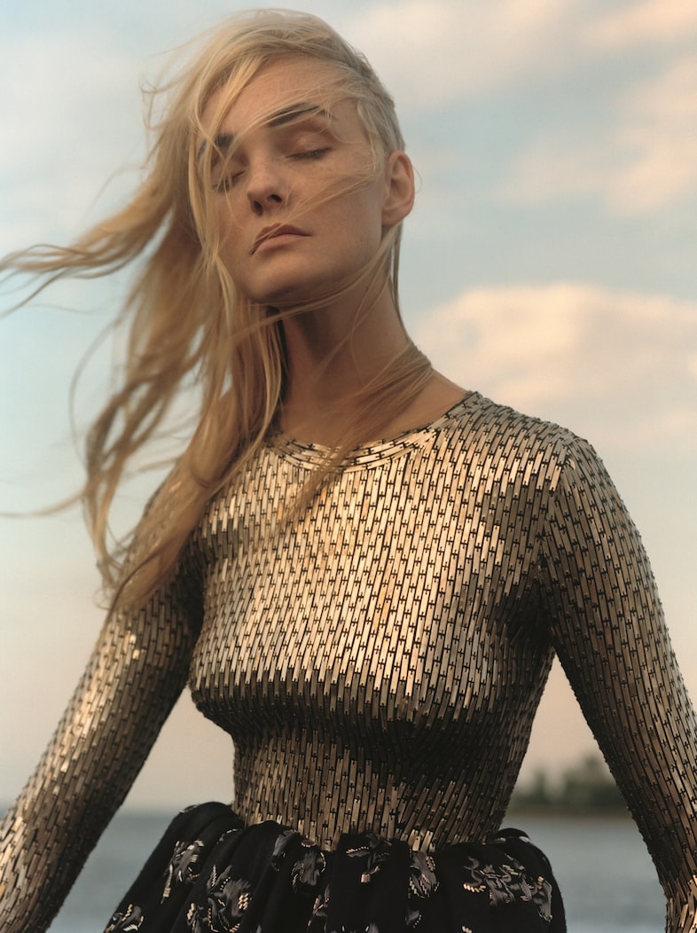 Caroline Trentini in Balenciaga Jamie Hawkesworth