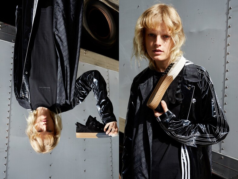 Hanne Gaby Odiele for adidas Originals by Alexander Wang