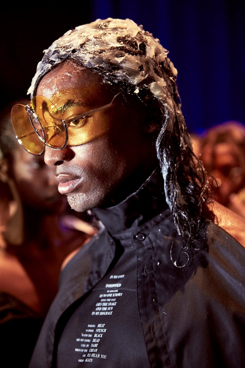 Backstage at Hood By Air SS17