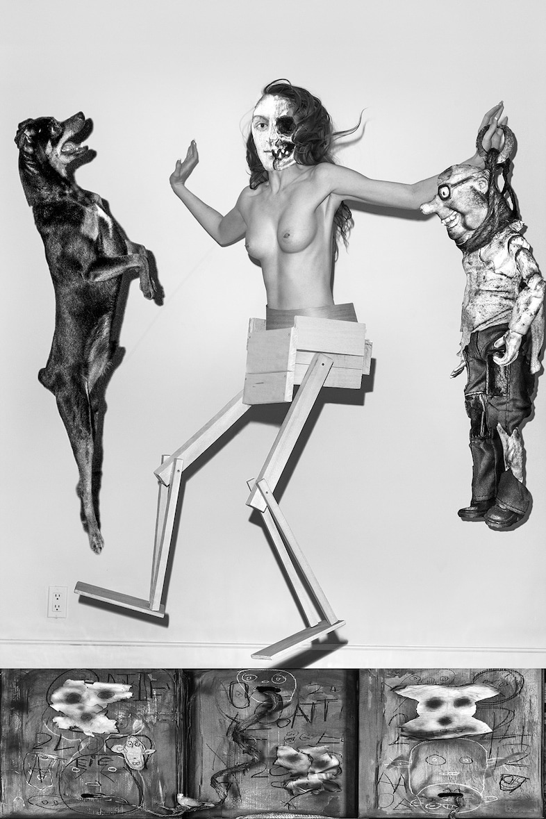 Roger Ballen and Asger Carlsen, No Joke