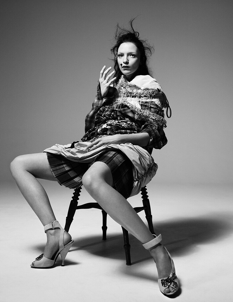 Mariacarla Boscono by Willy Vanderperre 3