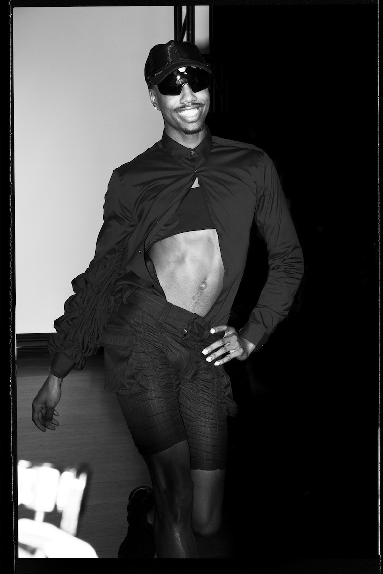 Backstage at LUAR SS17