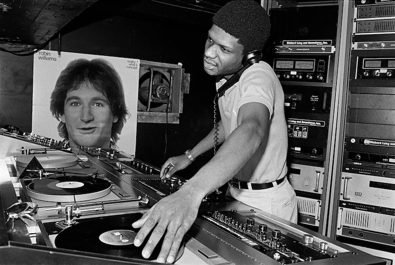 Larry Levan at PG dA-Zed