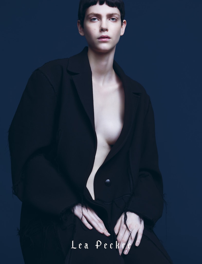 L&#233;a Peckre AW16 campaign photography Pierre Debusschere