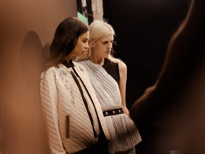 Carven SS17 Paris womenswear backstage Dazed