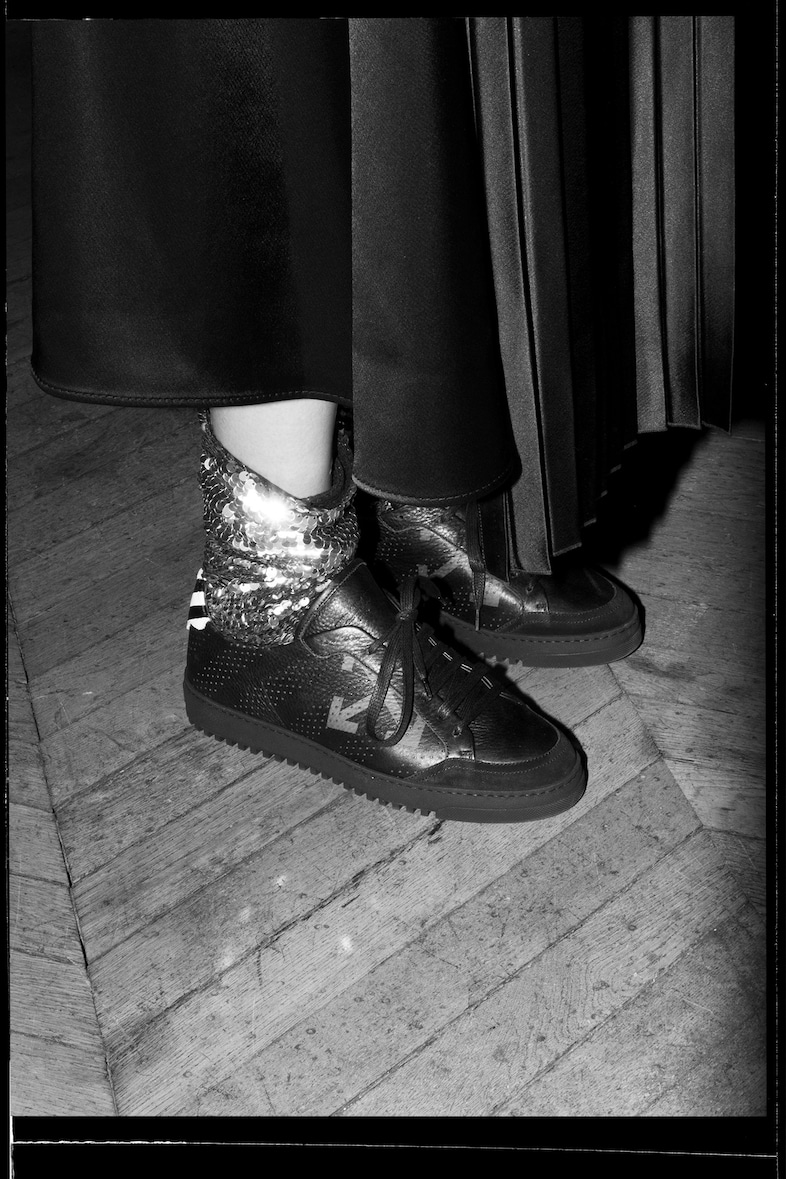 Off-White SS17 Paris womenswear backstage Dazed