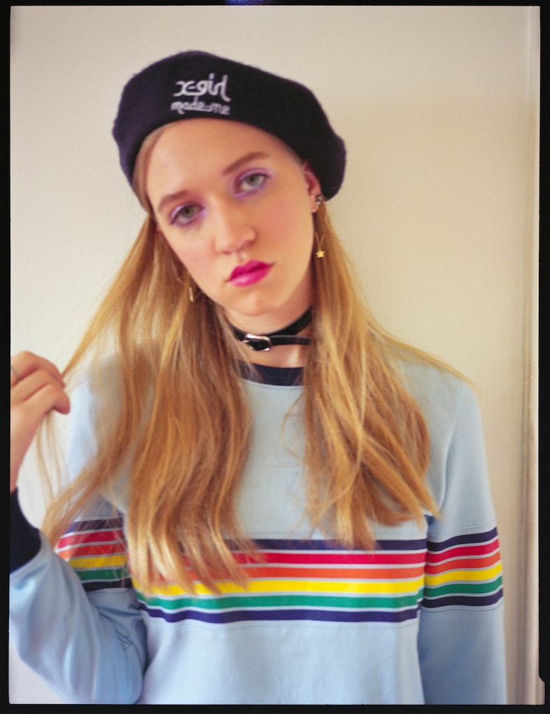 MadeMe x X-girl AW16 Lookbook Coco Gordon Moore 1