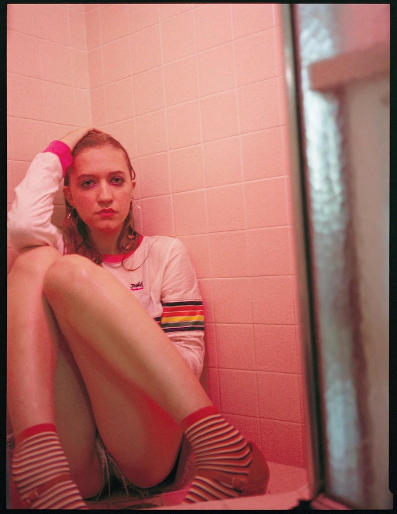MadeMe x X-girl AW16 Lookbook Coco Gordon Moore 9