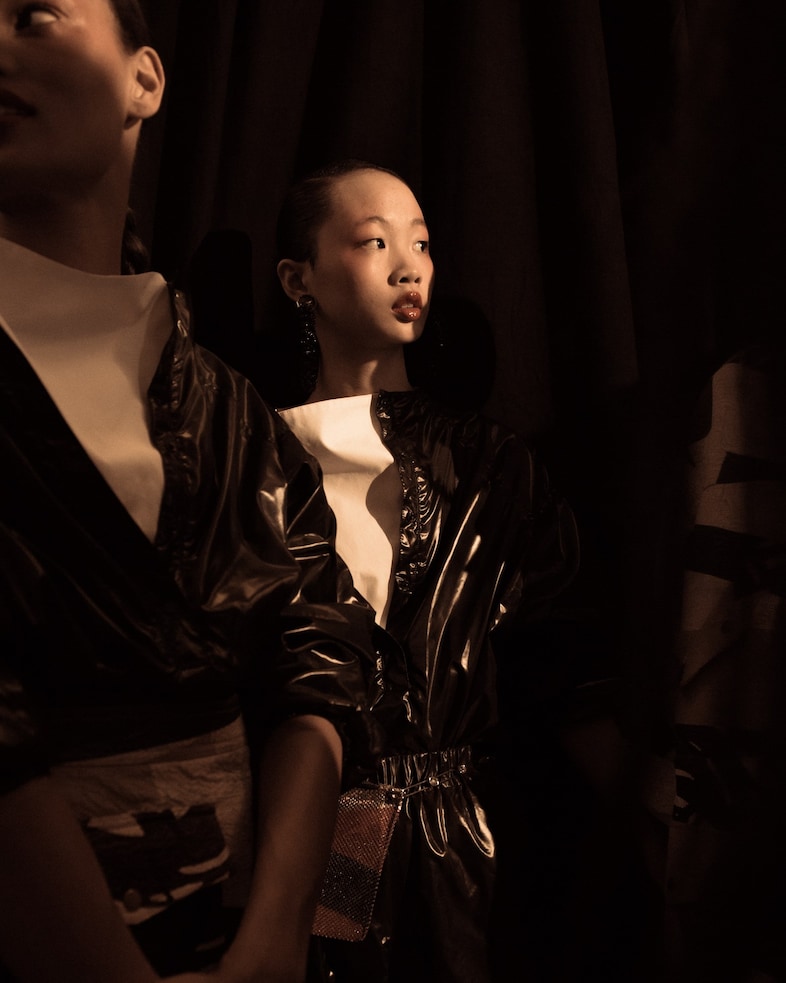 Backstage at Kenzo SS17 Womenswear PFW Dazed 20