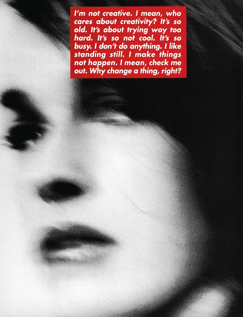 Barbara Kruger Dazed interview feature 4
