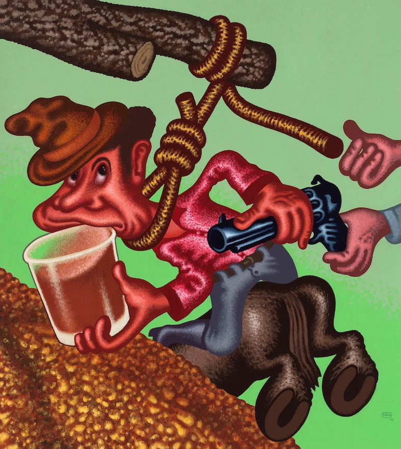 Peter Saul: Some Terrible Problems
