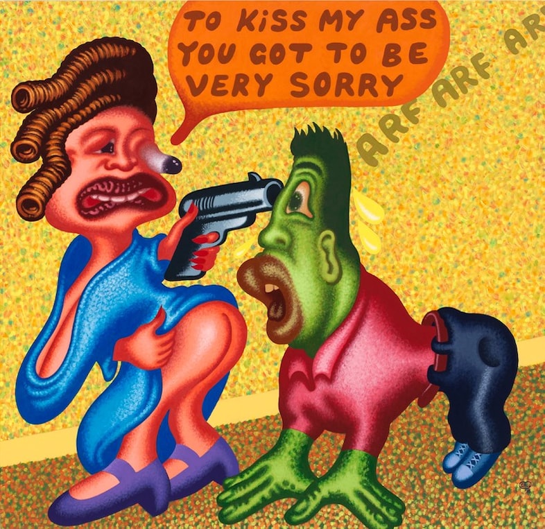 Peter Saul: Some Terrible Problems
