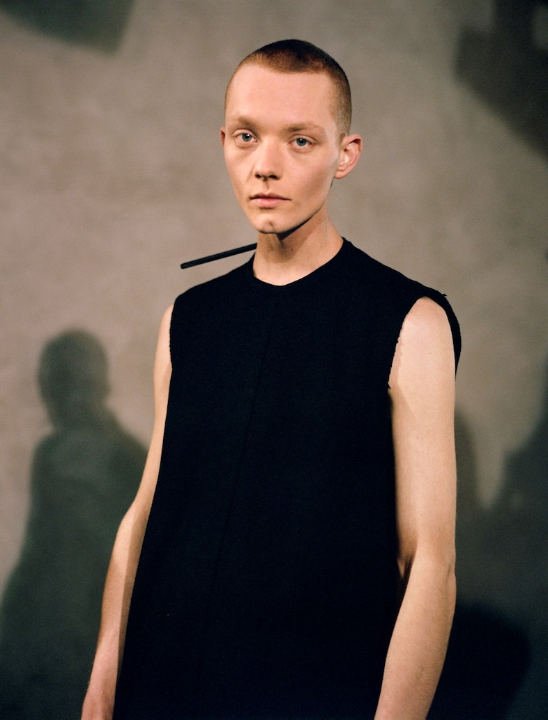 Rick Owens Harry Eelman models Walrus Mastodon casting 13