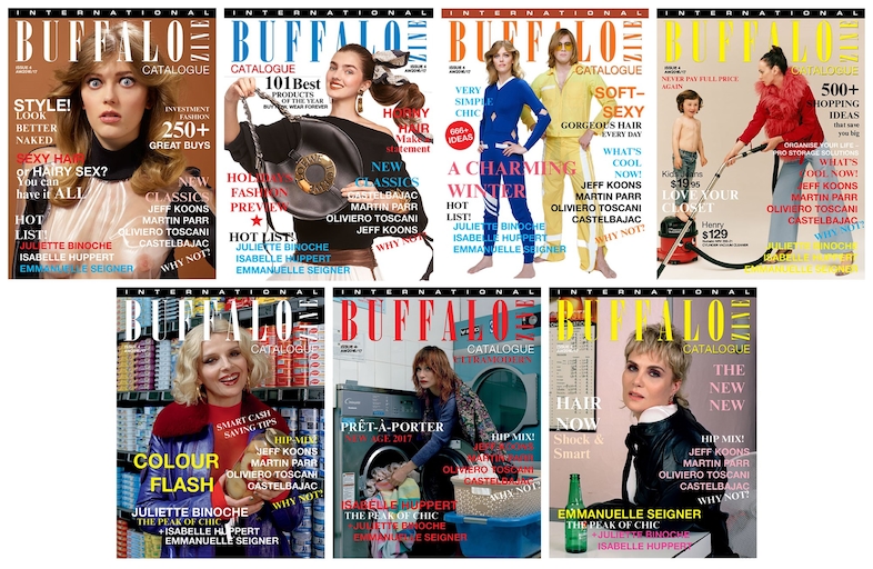 Buffalo, issue 4 covers
