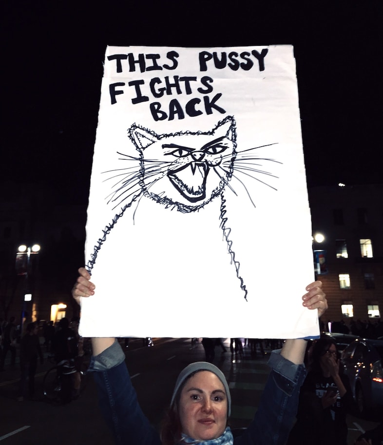 #TrumpProtests San Francisco 0