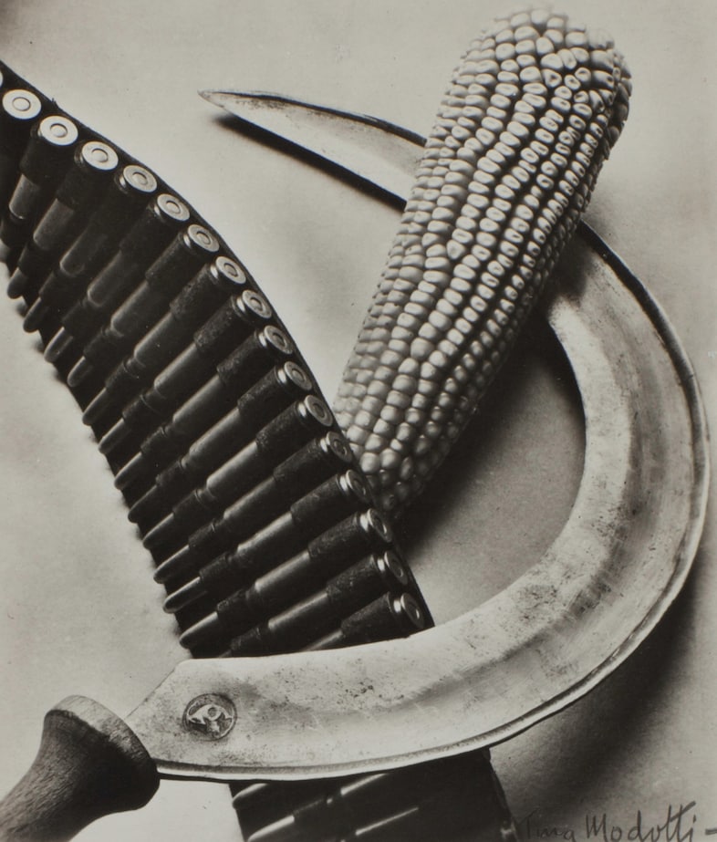 Tina Modotti Bandelier, Corn and Sickle 16