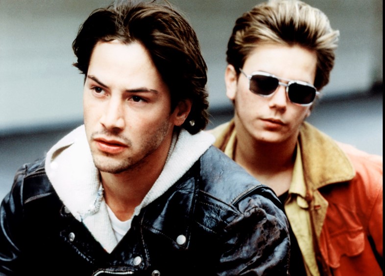 Keanu Reeves and River Phoenix in My Own Private Idaho (1991