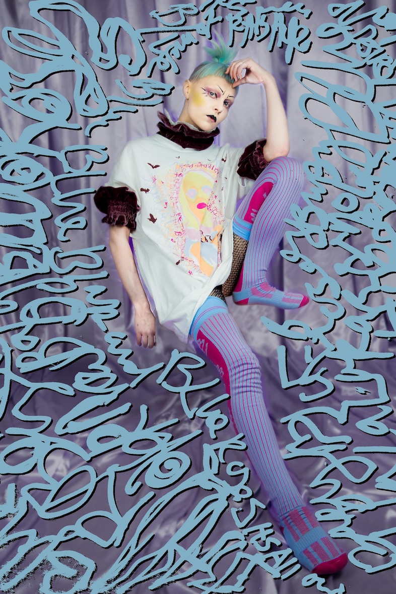 Blue Roses Edward Meadham Dazed