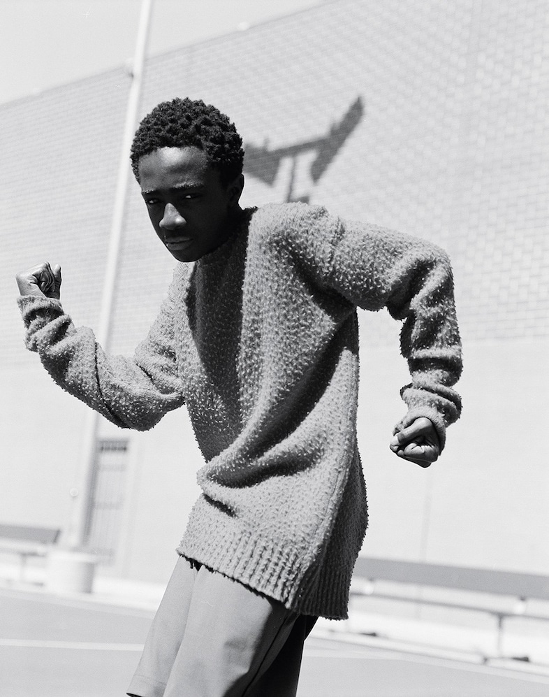 Caleb McLaughlin Stranger Things Dazed Winter 2016 0