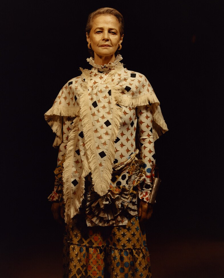 Loewe SS17 campaign Charlotte Rampling 0