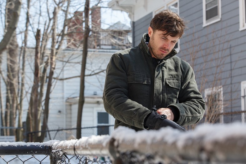 Casey Affleck in MANCHESTER BY THE SEA. Photo cred